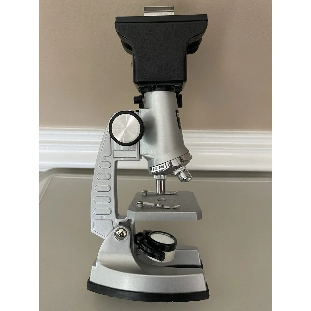EDU•SCIENCE Microscope Kit 5 Way 100X - 1200X Light Bulb Not Working